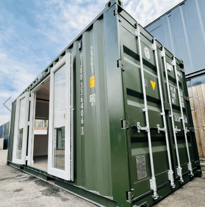 Design and construction of Converted Shipping Containers