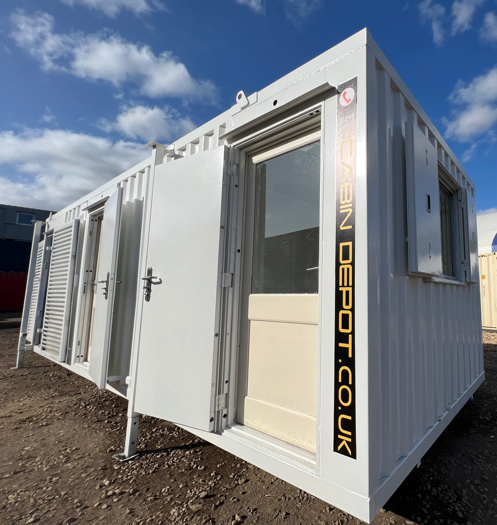 24x9ft | Static Welfare | Office, Toilet, Canteen, Generator Room | Portable | Anti-Vandal | No 970