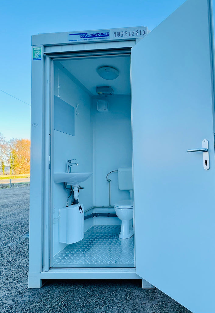 No 791 | New Single Toilet Block | 5x5ft | WC | Light Grey
