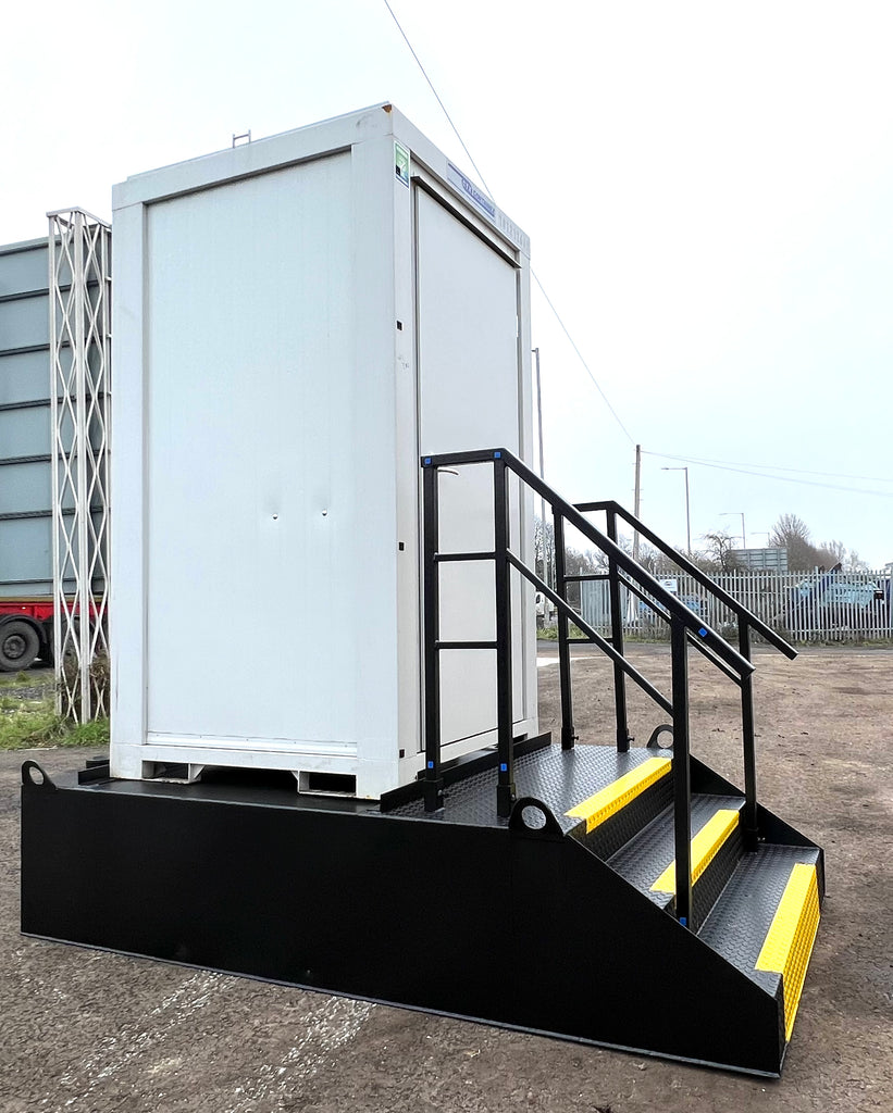 New | Single Toilet Unit & New Single Stepped Waste Tank | Bundle