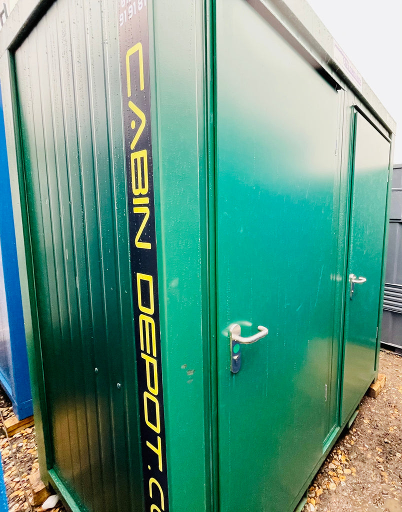 2 Toilets | Toilet Block | 8x5 Ft | Portable 1+1 Toilet Block