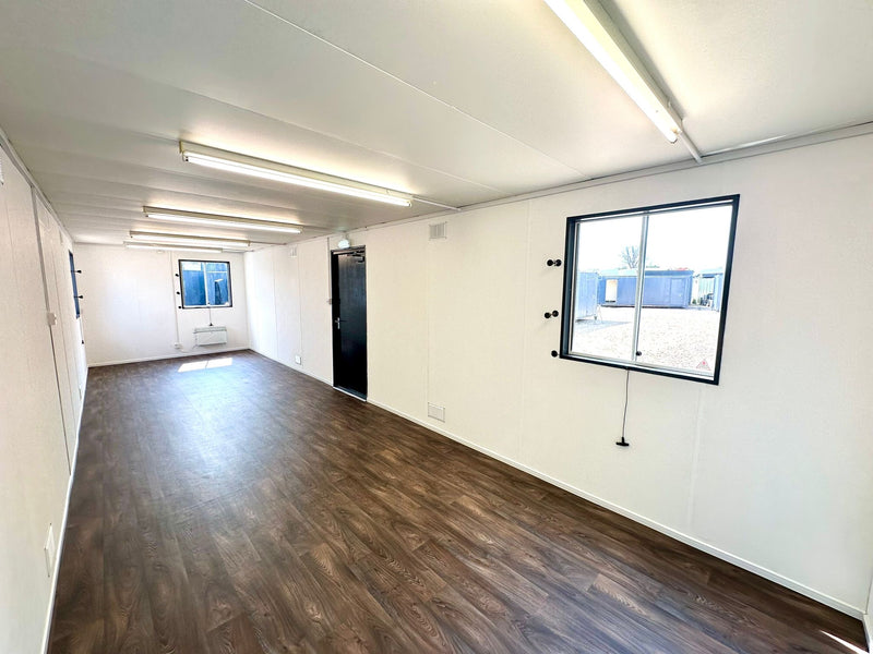 32x10ft Cabin | Open Plan Canteen / Office | Anti-Vandal | Site Accommodation | No 1208