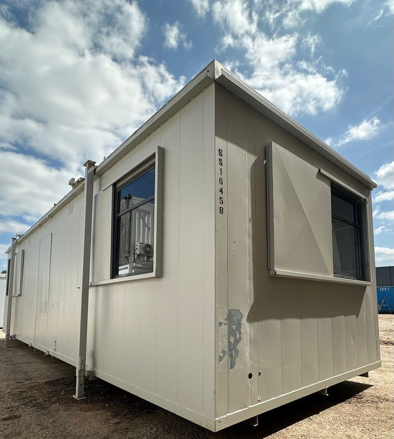 32x10ft | Open Plan | Canteen / Office | Portable Anti-Vandal Building | Site Accommodation | Reduced | No 1473