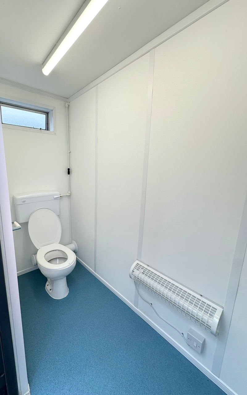 3+1 Toilet Block | 16 x 9 Ft Anti-Vandal | Portable Toilet Block | No 1108