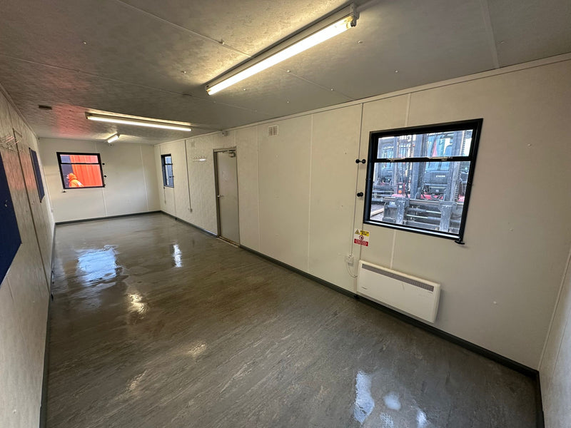 32x10ft | Open Plan Canteen / Office | Portable Anti-Vandal Building | Site Accommodation | Reduced |No 1321