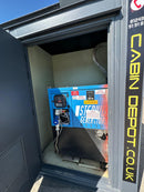 24x9ft | Static Welfare | Office, Toilet, Canteen, Generator Room | Portable | Anti-Vandal | No 1215