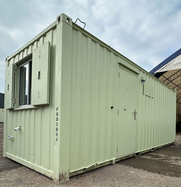 21x8ft | Canteen / Office | Portable Building | Anti-Vandal | Site Accommodation | Reduced | No 1399