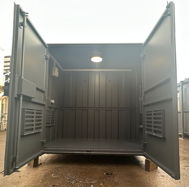 9x8ft Chemical Toilet Block with Drying Room | Plug & Play | Welfare | Reduced | No 1397