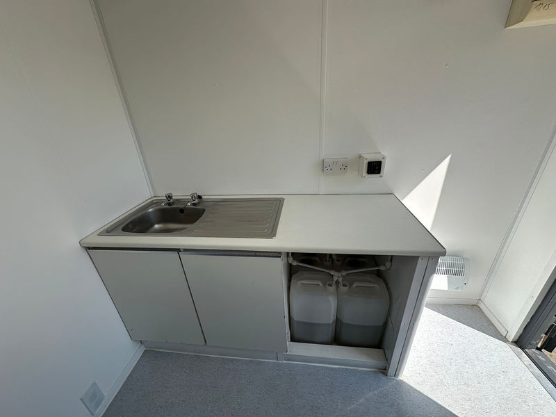 24x9ft | Static Welfare | Office, Toilet, Canteen, Generator Room | Portable | Anti-Vandal | No 1215