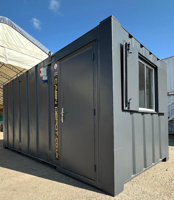 16x8 ft | Canteen / Office | Open Plan | Portable Building | Anti-Vandal | No 1122