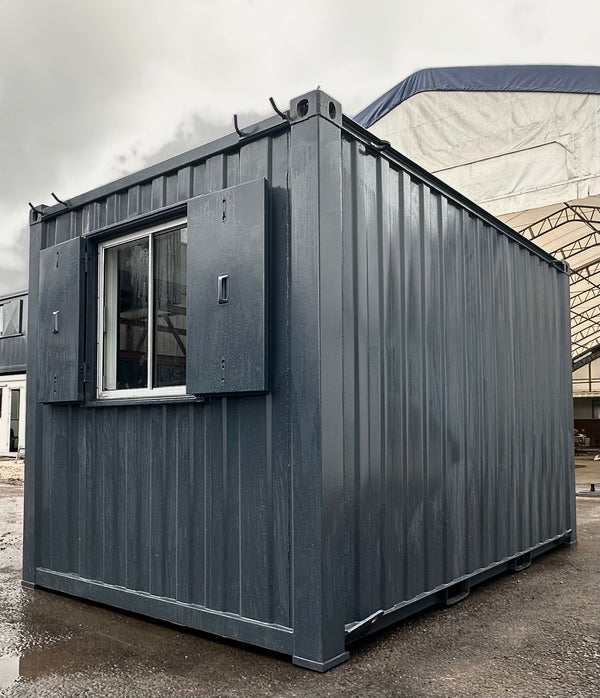 12 x 8 ft | Office | Open Plan | Portable Building | Anti-Vandal | No 1223