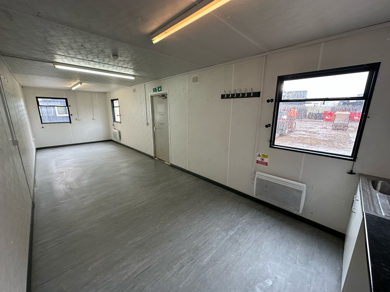 32x10ft | Open Plan Canteen / Office | Portable Anti-Vandal Building | Site Accommodation | Reduced |No 1410