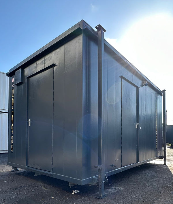 16x9ft | 3+1 Toilet Block | Anti-Vandal | Portable | Site Accommodation | No 1136