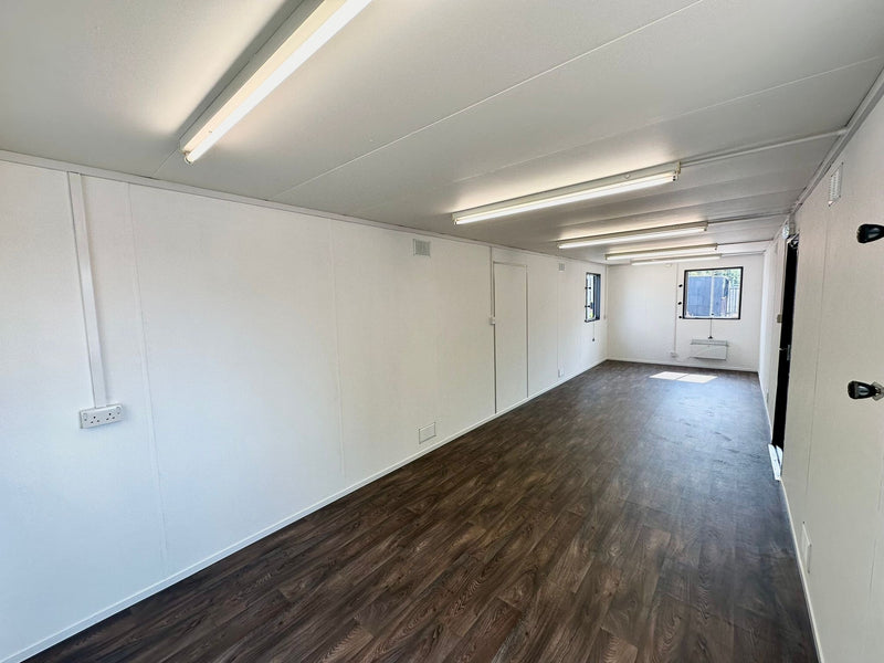 32x10ft Cabin | Open Plan Canteen / Office | Anti-Vandal | Site Accommodation | No 1208