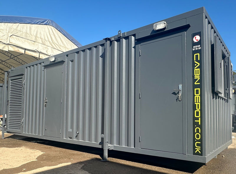 24x9ft | Static Welfare | Office, Toilet, Canteen, Generator Room | Portable | Anti-Vandal | No 1221