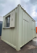 12 x 8 ft | Canteen / Office | Building Site Accommodation | Portable Anti-Vandal Cabin | Reduced | No 1253