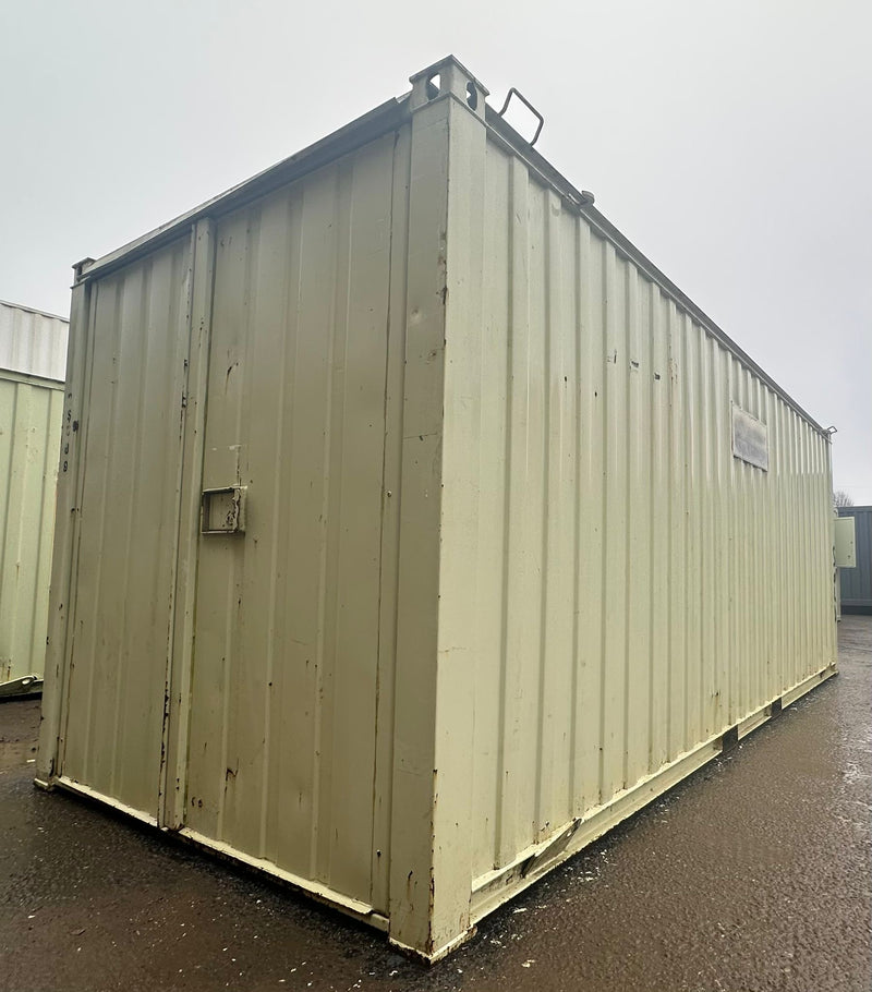 21x8ft | Office & Storage Unit 50/50 Split | Cabin / Container Store | Portable Anti-Vandal Building | Reduced | No 1236