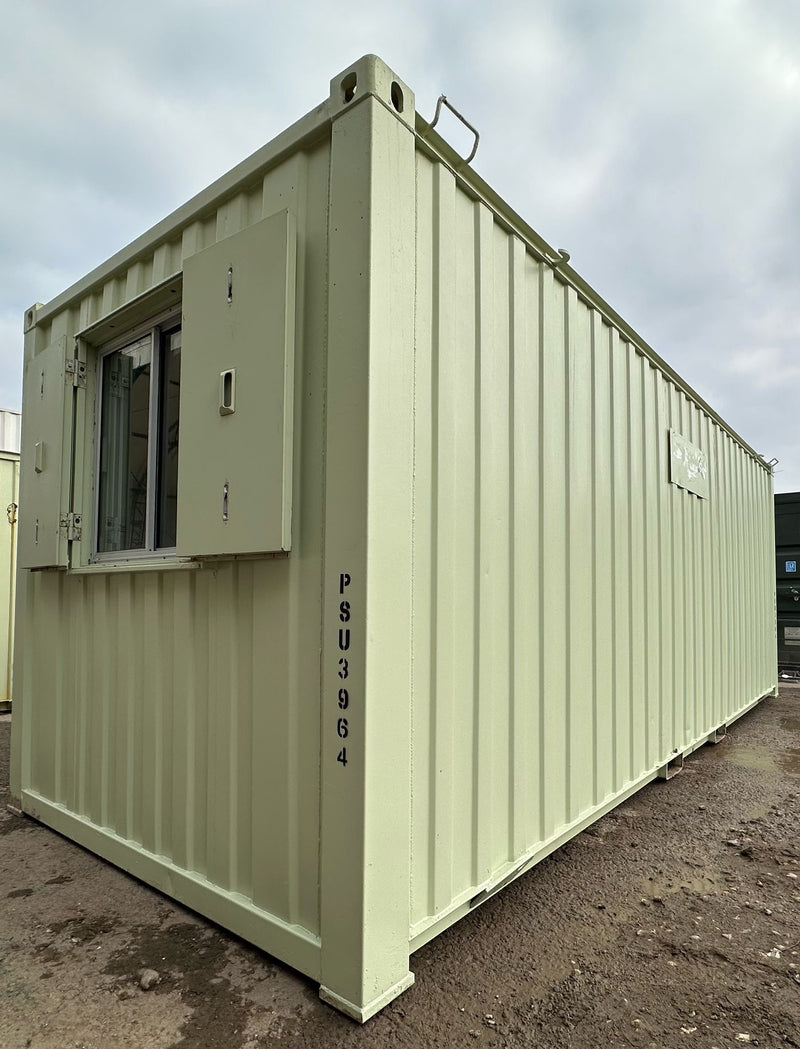 21x8ft | Canteen / Office | Portable Building | Anti-Vandal | Site Accommodation | Reduced | No 1399