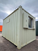 12 x 8 ft | Canteen / Office | Building Site Accommodation | Portable Anti-Vandal Cabin | Reduced | No 1253