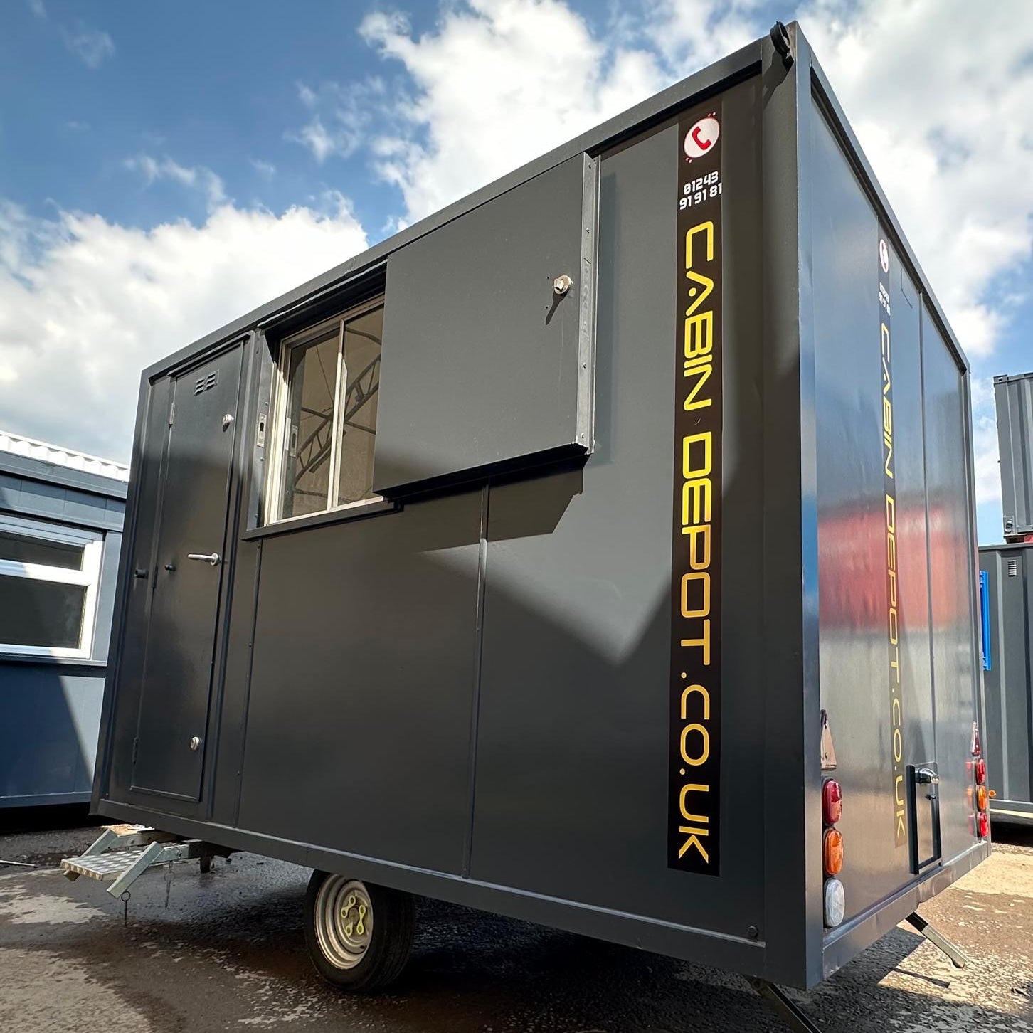 Towable Office / Canteen | AJC Towable Mobile Welfare | With Kitchenette | No 1049