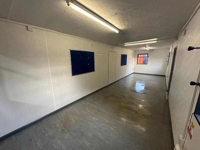 32x10ft | Open Plan Canteen / Office | Portable Anti-Vandal Building | Site Accommodation | Reduced |No 1321