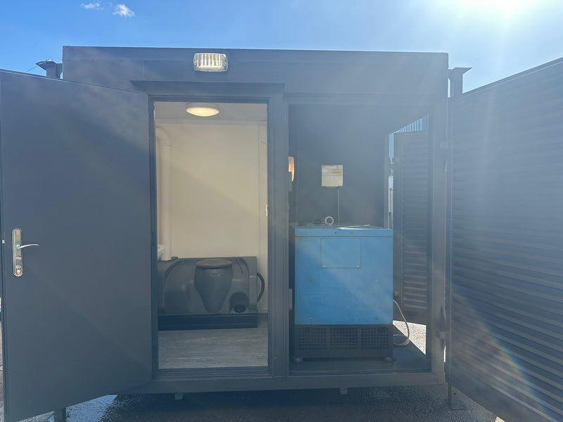 24x9ft | Static Welfare | Office, Toilet, Canteen, Generator Room | Portable | Anti-Vandal | No 1221