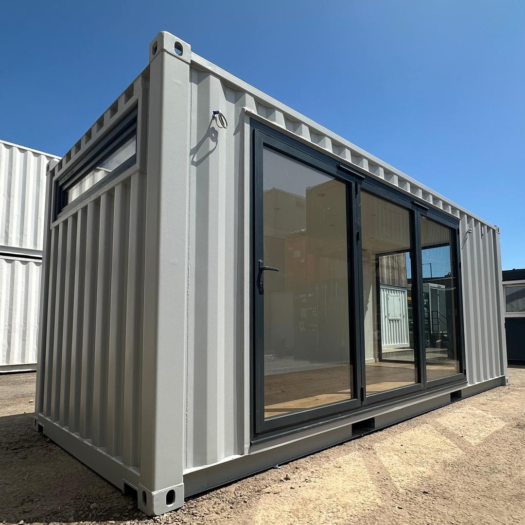 20x8ft CUSTOM SHIPPING CONTAINER CONVERSION | Portable Building | Garden Office | No 1237