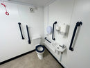 CUSTOM | Disabled Access Toilet Block | DDA Compliant | Baby Change | 12x8ft | Portable | No 1594