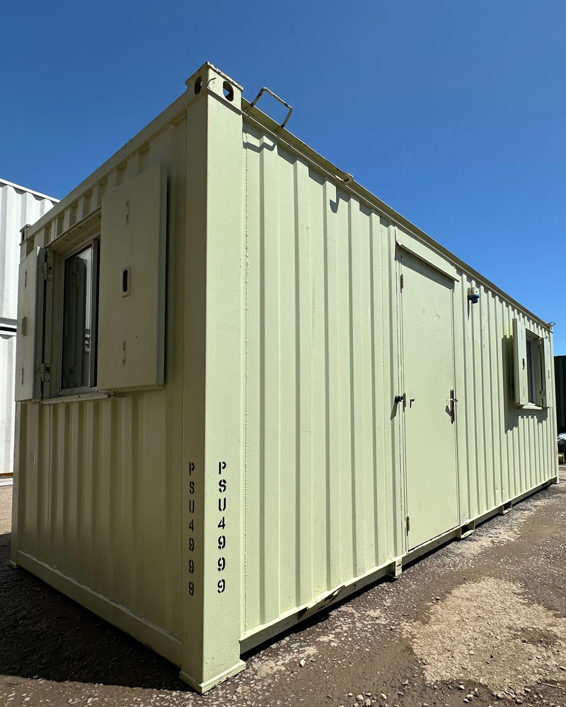 21x8ft | Canteen / Office | Building Site Accommodation | Portable Anti-Vandal | Reduced | No 1504