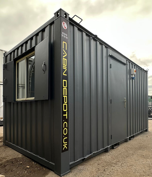 16x8 ft | Canteen / Office | Open Plan | Portable Building | Anti-Vandal | No 1377