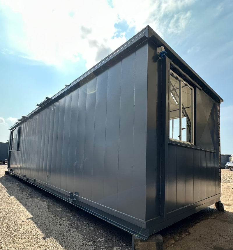 32x10ft Cabin | Open Plan Canteen / Office | Anti-Vandal | Site Accommodation | No 1208