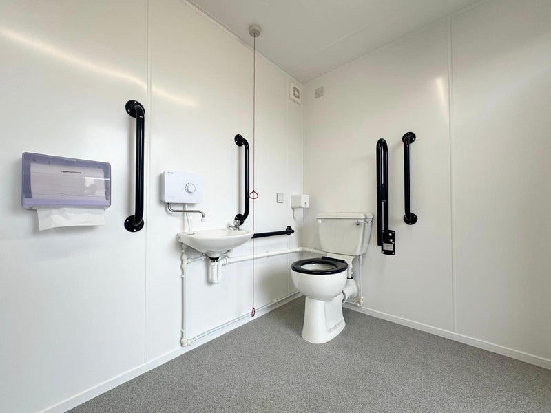 CUSTOM | Disabled Access Toilet Block | With Baby Change Station | 10x8ft | Portable | No 959