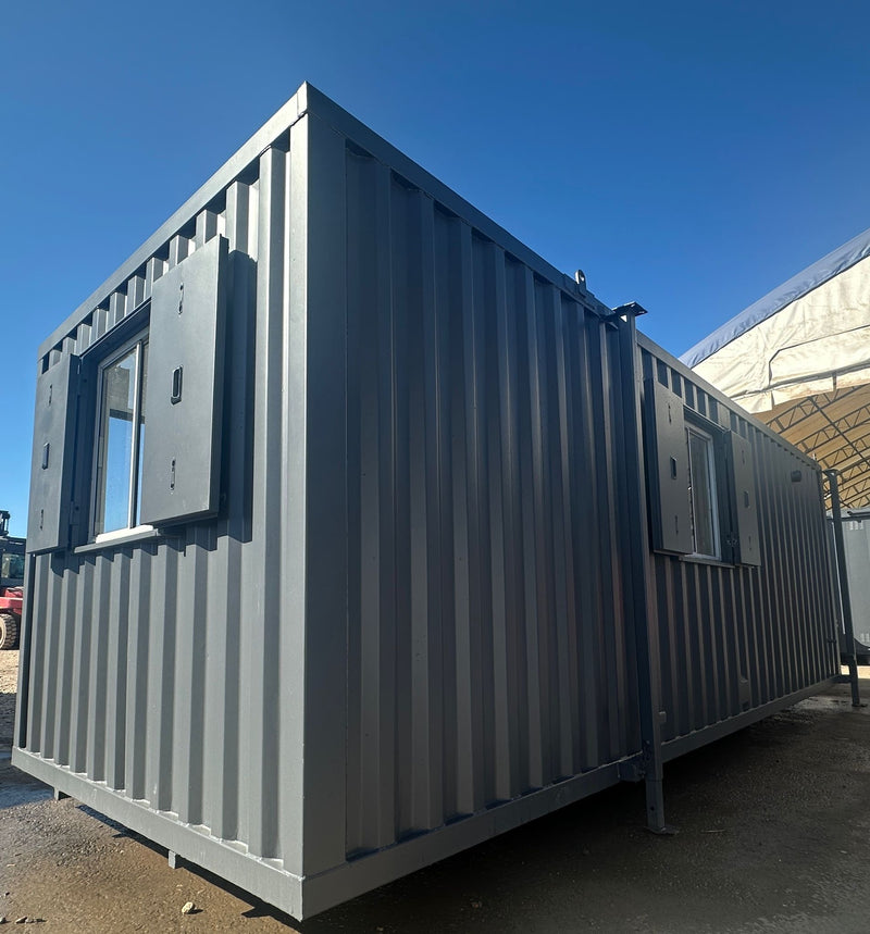 24x9ft | Static Welfare | Office, Toilet, Canteen, Generator Room | Portable | Anti-Vandal | No 1221