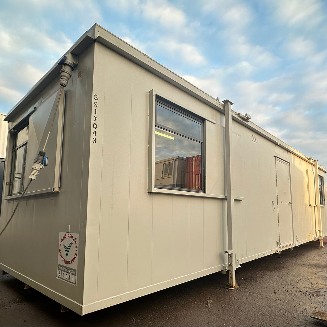 32x10ft | Open Plan Canteen / Office | Portable Anti-Vandal Building | Site Accommodation | Reduced |No 1321