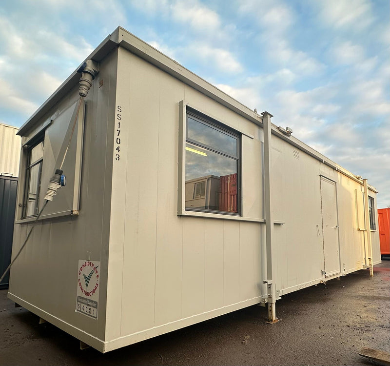 32x10ft | Open Plan Canteen / Office | Portable Anti-Vandal Building | Site Accommodation | Reduced |No 1321