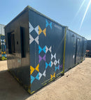 24x9ft | Office / Canteen | Building Site Accommodation | Portable Anti-Vandal | Reduced | No 1823