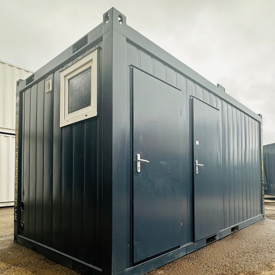 3+1 Toilet Block | 16 x 9 Ft Anti-Vandal | Portable Toilet Block | No 1232
