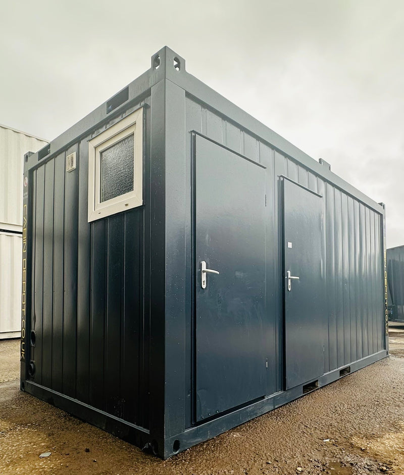 3+1 Toilet Block | 16 x 9 Ft Anti-Vandal | Portable Toilet Block | No 1232