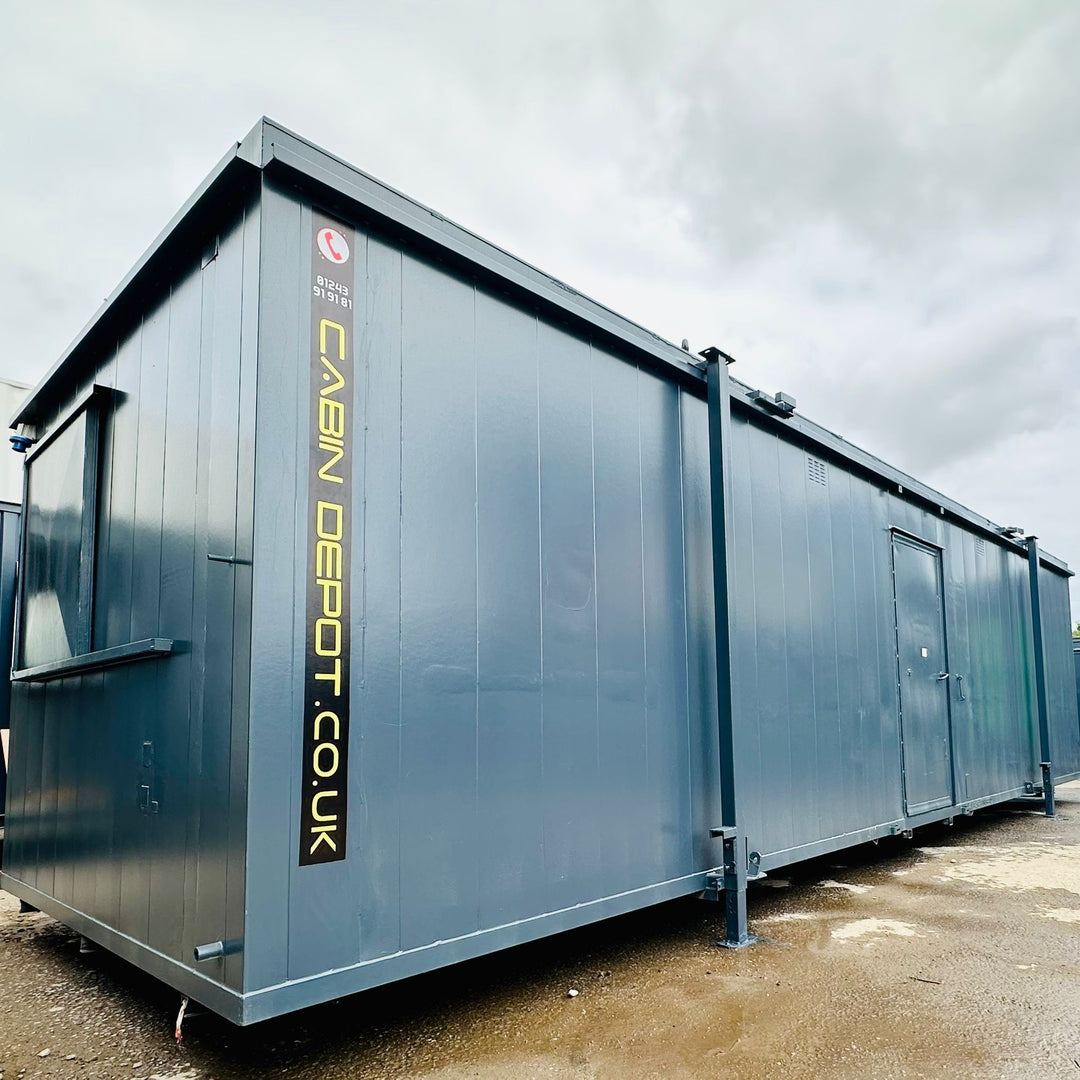 32x10ft Anti Vandal Cabin| 2+1 Toilet + Twin Shower Room | Changing Room | 50/50 Split | No 1077
