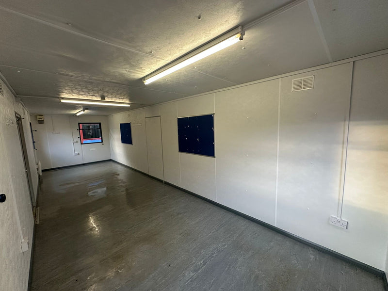 32x10ft | Open Plan Canteen / Office | Portable Anti-Vandal Building | Site Accommodation | Reduced |No 1321