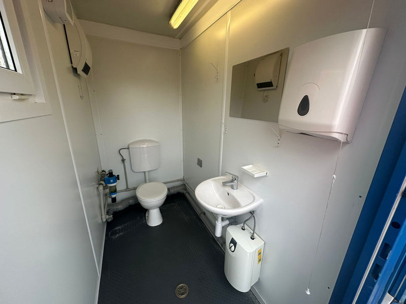 16 x 8 ft | 3 + 1 Toilet Block | Portable Building | Site Accommodation | Reduced | No 1233