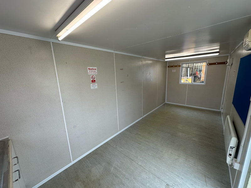 21x8ft | Canteen / Office | Portable Building | Anti-Vandal | Site Accommodation | Reduced | No 1399