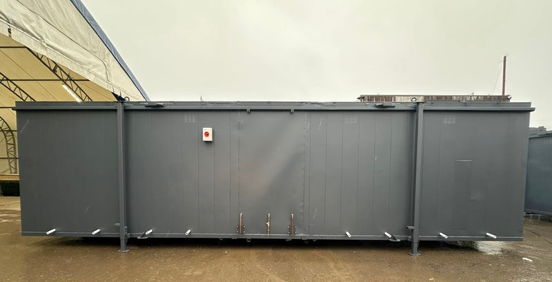 32x10ft | CUSTOM | Cabin / Container | 8 Bay Shower Block | Portable Anti-Vandal Building | Welfare | No 1063