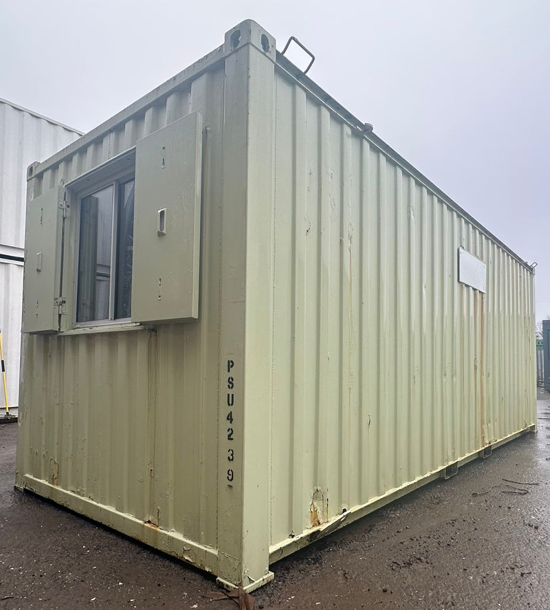 21x8ft | Canteen / Office | Portable Building | Anti-Vandal | Site Accommodation | Reduced | No 1368