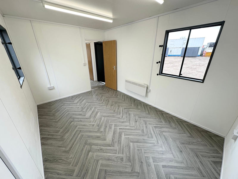 32x10Ft | Canteen / Office Cabin With Store Room | 50/50 Split | No 1477