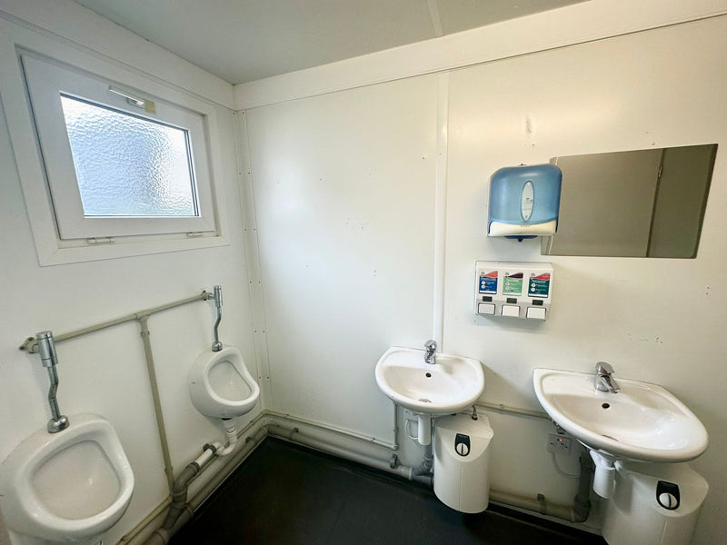 3+1 Toilet Block | 16 x 9 Ft Anti-Vandal | Portable Toilet Block | No 1232