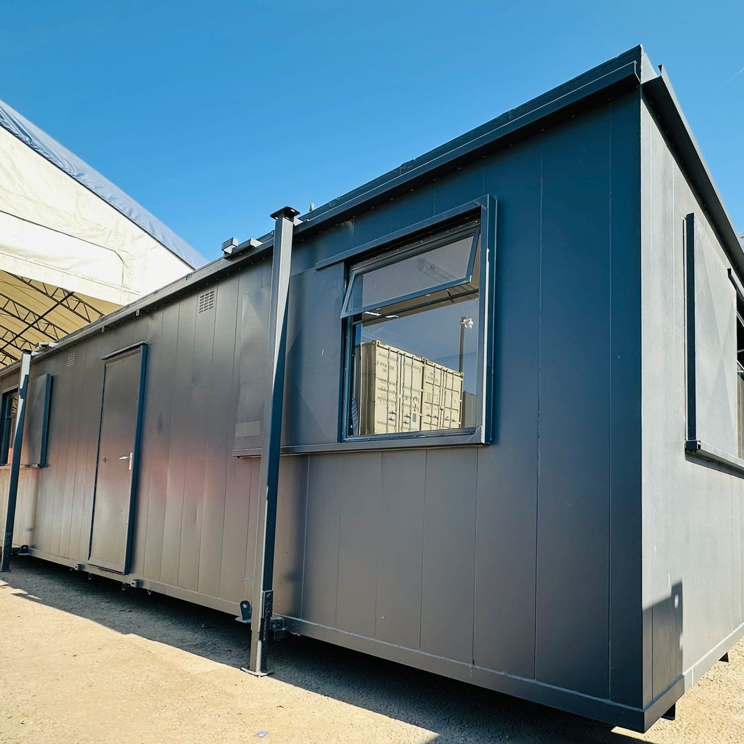 32x10ft Cabin | Open Plan | Office / Canteen | 10x3M | Anti-Vandal | Site Accommodation | No 1418