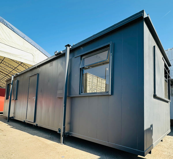 32x10ft Cabin | Open Plan | Office / Canteen | Anti-Vandal | Site Accommodation | No 1418
