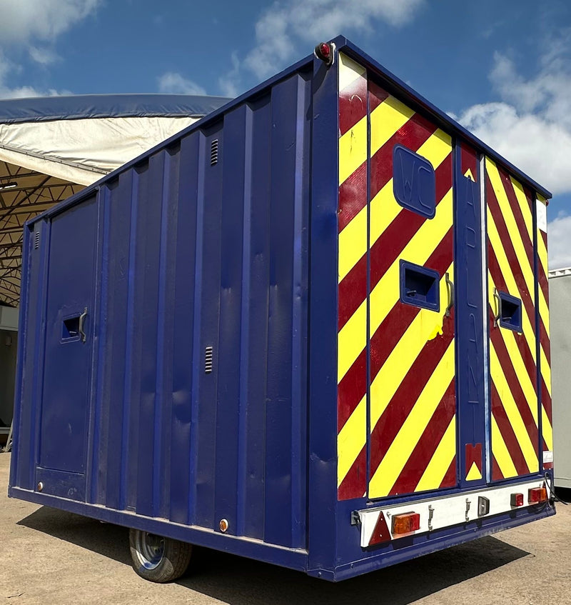Groundhog Eco Towable Mobile Welfare | Towable Toilet & Canteen | Self Contained | Part refurbished | Reduced | No 1538
