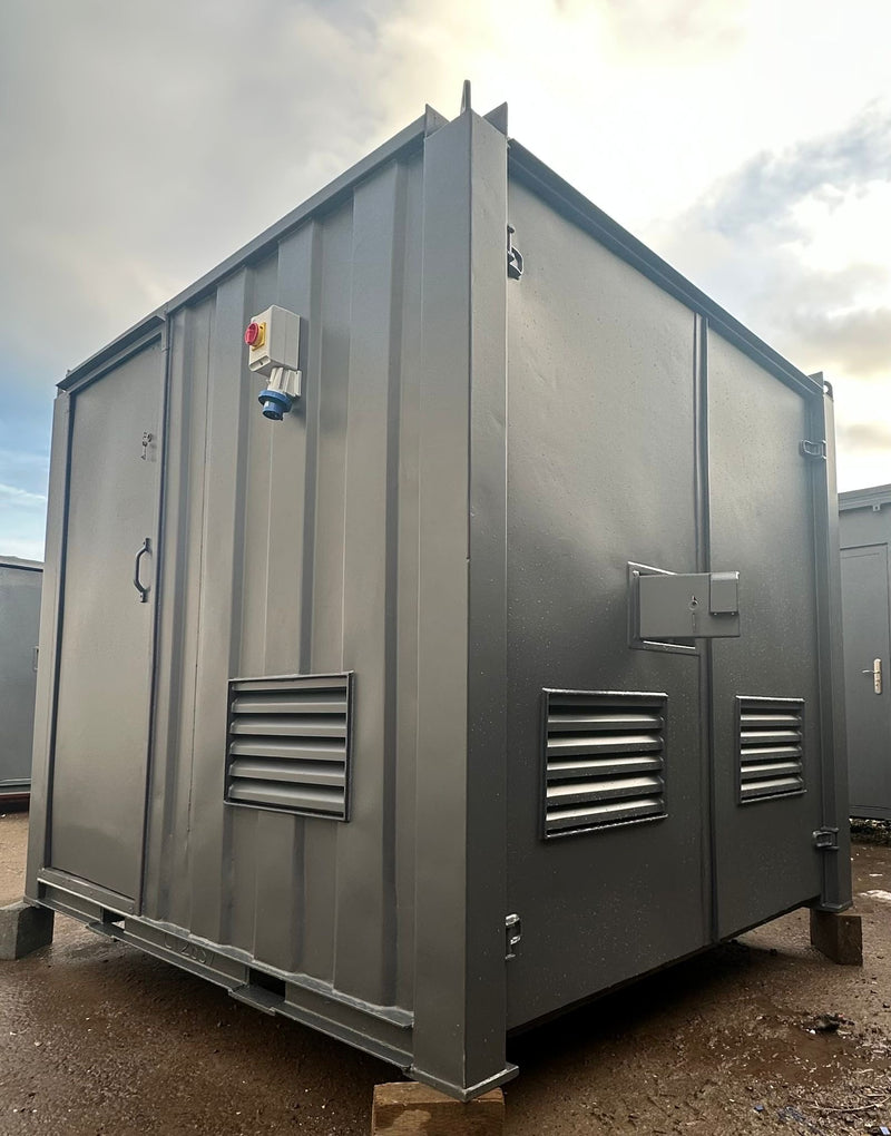 9x8ft Chemical Toilet Block with Drying Room | Plug & Play | Welfare | Reduced | No 1397